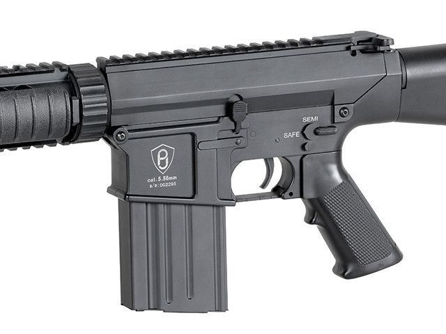 SR25/AR10 Stalowy magazynek na 40 kulek - Black [Double Bell] (для страйкболу) M-94 фото