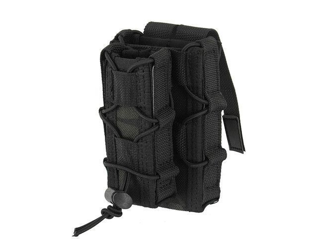Szybka ładownica MOLLE karabinowo-pistoletowa - MULTICAM BLACK [8FIELDS] M51613188-MB фото