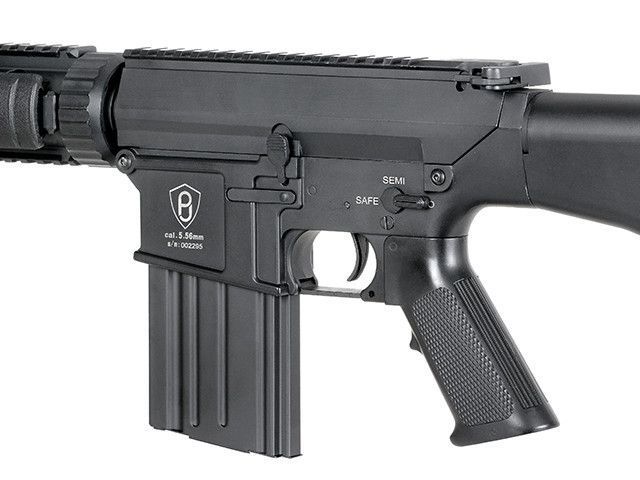 SR25/AR10 Stalowy magazynek na 40 kulek - Black [Double Bell] (для страйкболу) M-94 фото