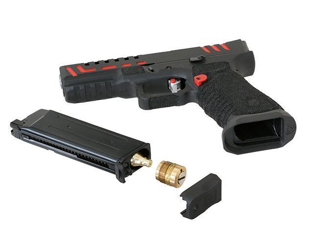 Scorpion (Dual Power Green Gas/Co2 Version) - Black [APS] (для страйкболу) SCORPION-C фото