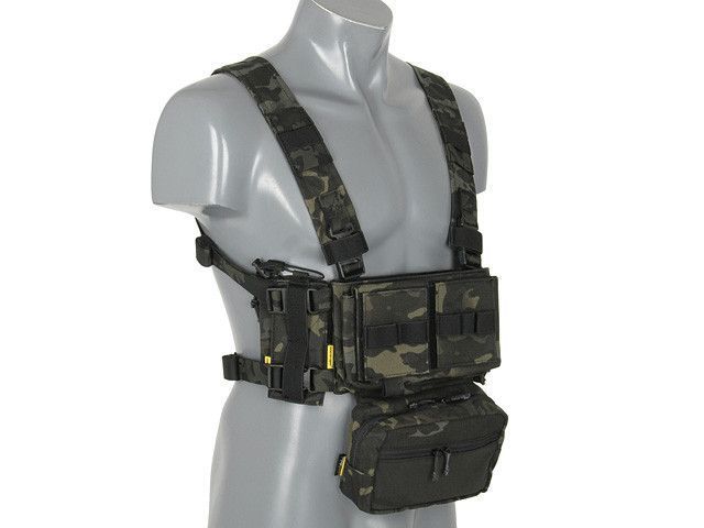 Micro MK3 Chest Rig - Multicam Black [Emerson]&nbsp;(для страйкбола) EM2961MCBK фото