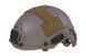 Страйкбольный аналог hełmu Ballistic Memory Foam - Dark Earth [FMA]&nbsp;(для страйкбола) FMA-21-022312 фото 1