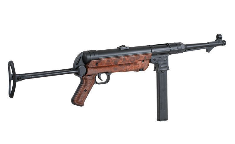 Пістолет-пулемет MP007 (MP 40) &mdash; бакеліт (002041) [AIRSOFT GUN MANUFACTURER] (для страйкболу) FB1350-1 фото