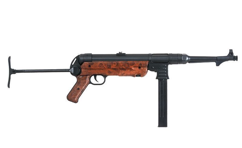 Пістолет-пулемет MP007 (MP 40) &mdash; бакеліт (002041) [AIRSOFT GUN MANUFACTURER] (для страйкболу) FB1350-1 фото