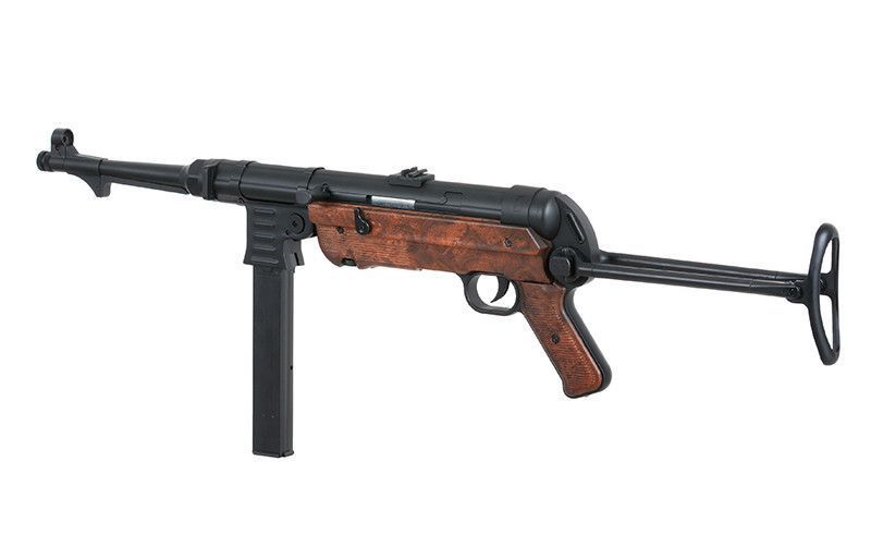 Пістолет-пулемет MP007 (MP 40) &mdash; бакеліт (002041) [AIRSOFT GUN MANUFACTURER] (для страйкболу) FB1350-1 фото