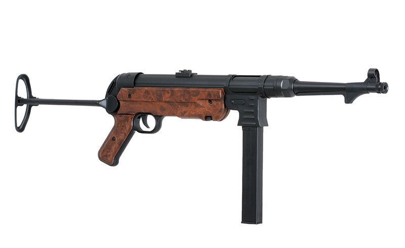 Пістолет-пулемет MP007 (MP 40) &mdash; бакеліт (002041) [AIRSOFT GUN MANUFACTURER] (для страйкболу) FB1350-1 фото