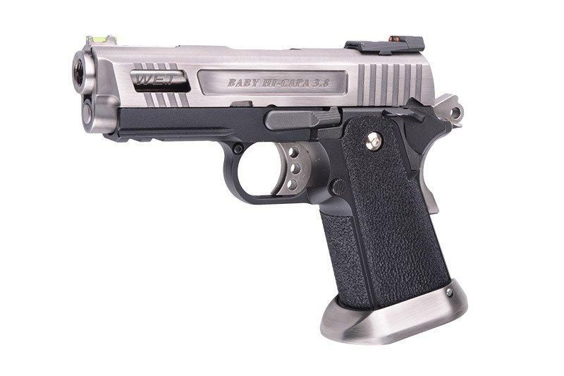 Страйкбольный пистолет Hi-Capa 3.8 Force "Velociraptor" - Silver [WE] (для страйкбола) WET-02-010301 фото