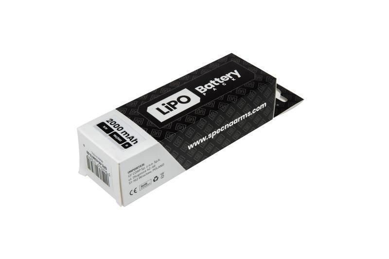 АКБ LiPo 11,1 V 2000mAh 15/30C - 3 модульний - T-Connect (Deans) [Specna Arms] (для страйкболу) SPE-06-024610 фото