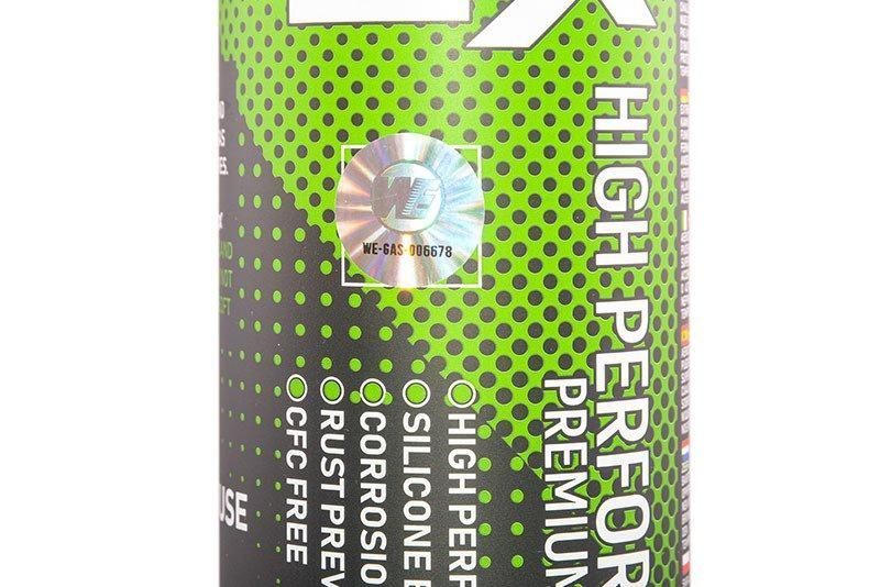 WE 2X High Performance Premium Green Gas 800ml (ковпачок пошкоджений) [WE] (для страйкболу) STOK-026471 фото