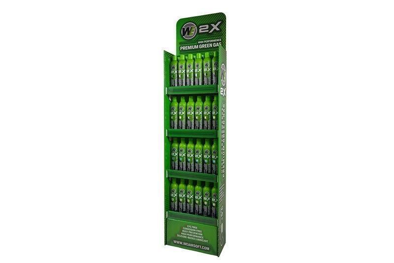 WE 2X High Performance Premium Green Gas 800ml (ковпачок пошкоджений) [WE] (для страйкболу) STOK-026471 фото