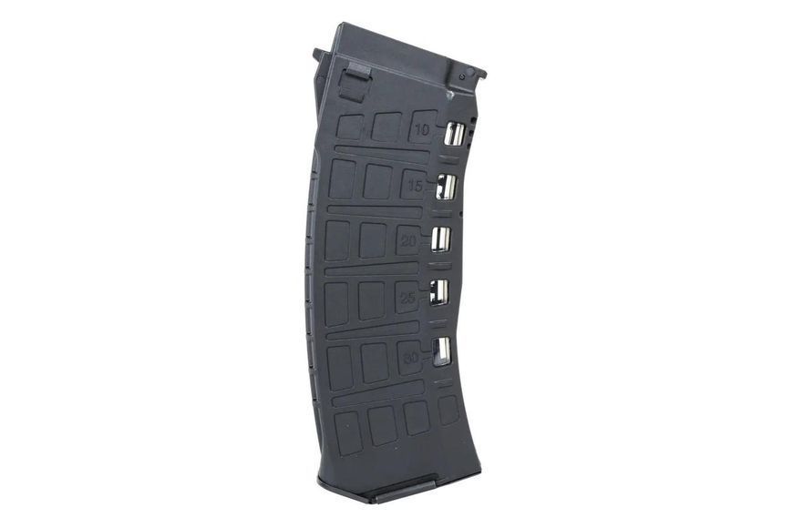 Магазин бункерний Hi-Cap 550 кульок для серії EMM AK12 Wheel - Black [Arcturus] (для страйкболу) ACR-05-044898 фото
