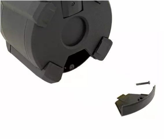 Електробункерний магазин на 1200 куль для AK (Vibro Control) &mdash; Black [BattleAxe] (для страйкболу) FBP2281BK-AKB фото