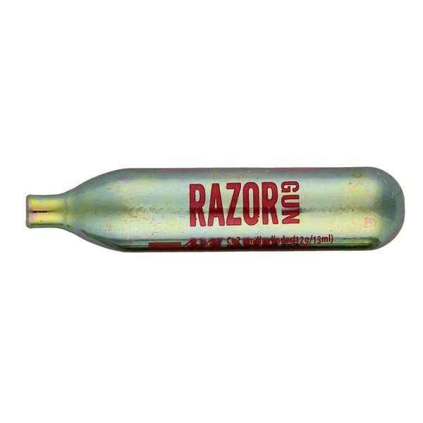Балон CO2 12 г - Silver [Airsoft Parts] (для страйкболу) 44694 фото