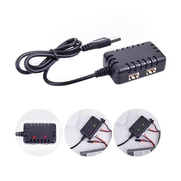 Паралельна USB зарядка для одного, або двох АКБ LiPo та Li-ion 7.4v (2S) [AirsoftParts] (для страйкболу) USB-LiPo-7-4-PLUS фото