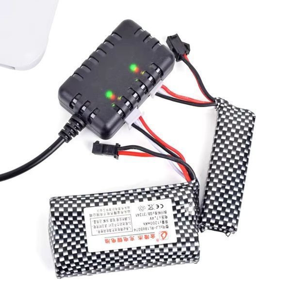Паралельна USB зарядка для одного, або двох АКБ LiPo та Li-ion 7.4v (2S) [AirsoftParts] (для страйкболу) USB-LiPo-7-4-PLUS фото