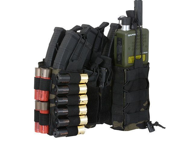 Wielozadaniowy panel przedni MOLLE - MULTICAM BLACK [8FIELDS] M51613120-MB фото