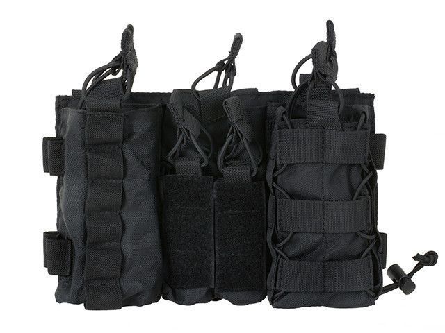 Wielozadaniowy panel przedni MOLLE - Black [8FIELDS] (для страйкболу) M51613120-BK фото