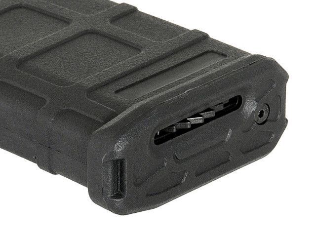Полімерний бункерний магазин на 330 куль для серії AR-15/M4 - Black [BattleAxe] (для страйкболу) FBP1851 фото