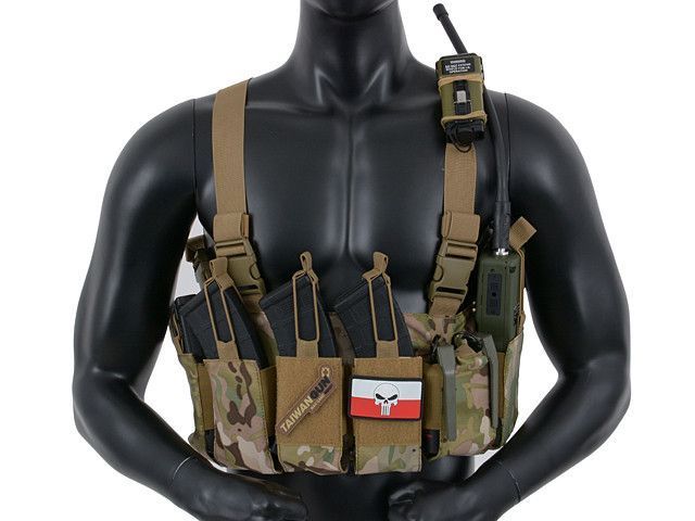 Відкритий CHEST RIG - BLACK [8FIELDS] (для страйкболу) M51611037-BK фото