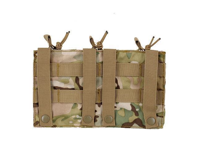 Открытый тройной подсумок для магазинов 7.62 - Multicam [8FIELDS] (для страйкбола) M51613110-CP фото