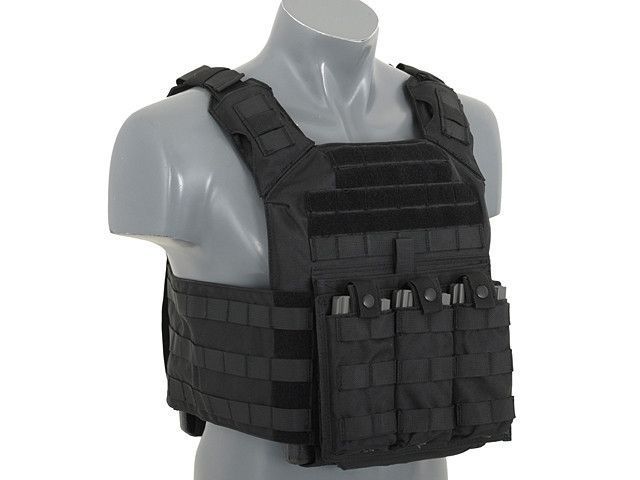 First Responder Plate Carrier с аналогам баллистических пластин - Black [8FIELDS] (для страйкбола) M51611028-1-BK фото