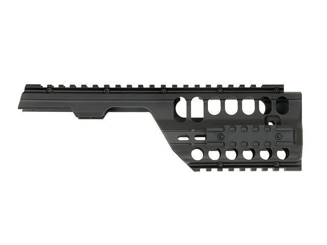 Цевьё с монтажными шинами для MP5K/PDW - Black [BattleAxe] (для страйкболу) FBP1863 фото