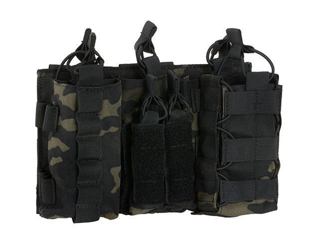 Wielozadaniowy panel przedni MOLLE - MULTICAM BLACK [8FIELDS] M51613120-MB фото
