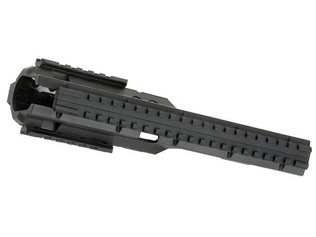 Цевьё с монтажными шинами для MP5K/PDW - Black [BattleAxe] (для страйкболу) FBP1863 фото