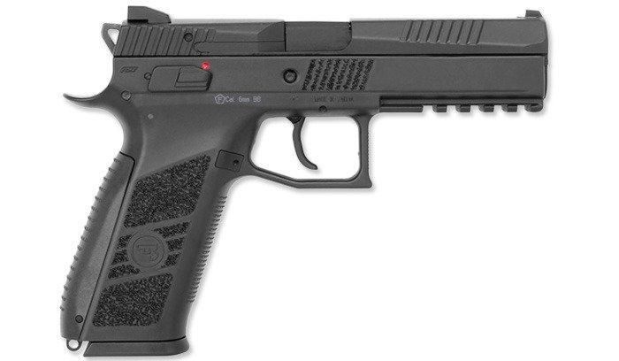 ASG &mdash; CZ P-09 Metal Slide Airsoft Pistol &mdash; Black &mdash; GBB + Case &mdash; 17657 (для страйкболу) 12734 фото