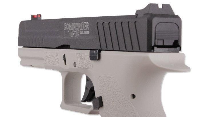 ASG - Strike System Commander DP18 Pistol airsoft - CO2 GBB - Gray - 19084 (для страйкбола) 18129 фото
