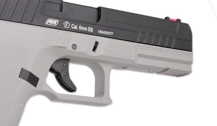 ASG - Strike System Commander DP18 Pistol airsoft - CO2 GBB - Gray - 19084 (для страйкбола) 18129 фото