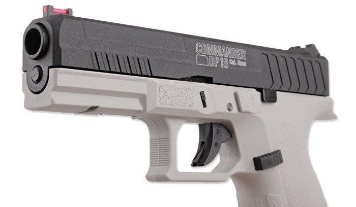 ASG - Strike System Commander DP18 Pistol airsoft - CO2 GBB - Gray - 19084 (для страйкбола) 18129 фото