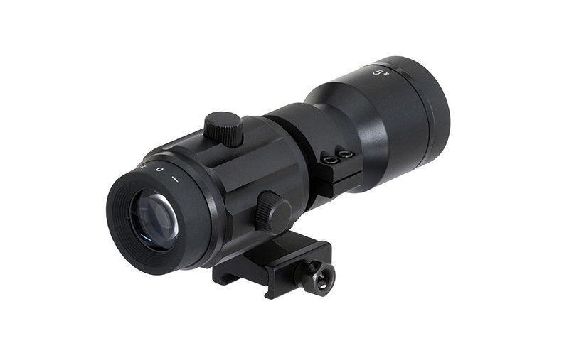 Powiększacz 5x Magnifier z montażem piwotowym QD - Black [Vector Optics] (для страйкбола) SCOT-08 фото