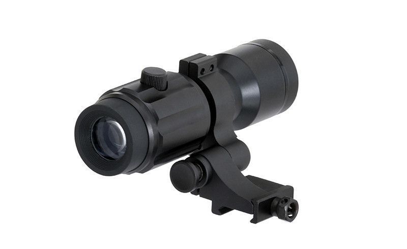 Powiększacz 5x Magnifier z montażem piwotowym QD - Black [Vector Optics] (для страйкбола) SCOT-08 фото