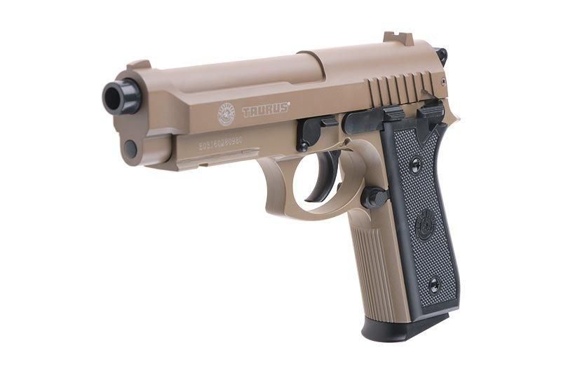 Спринговый пистолет TAURUS PT92 - tan [CyberGun] (для страйкбола) CYB-03-019930 фото