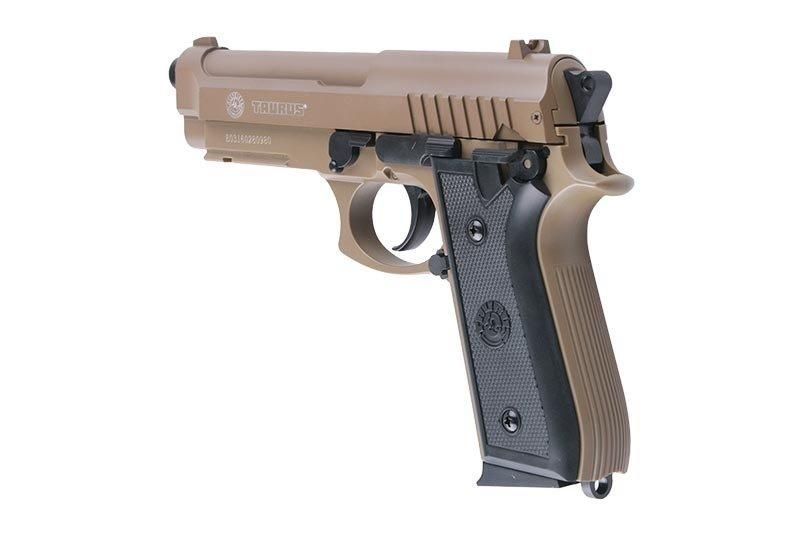 Спринговый пистолет TAURUS PT92 - tan [CyberGun] (для страйкбола) CYB-03-019930 фото