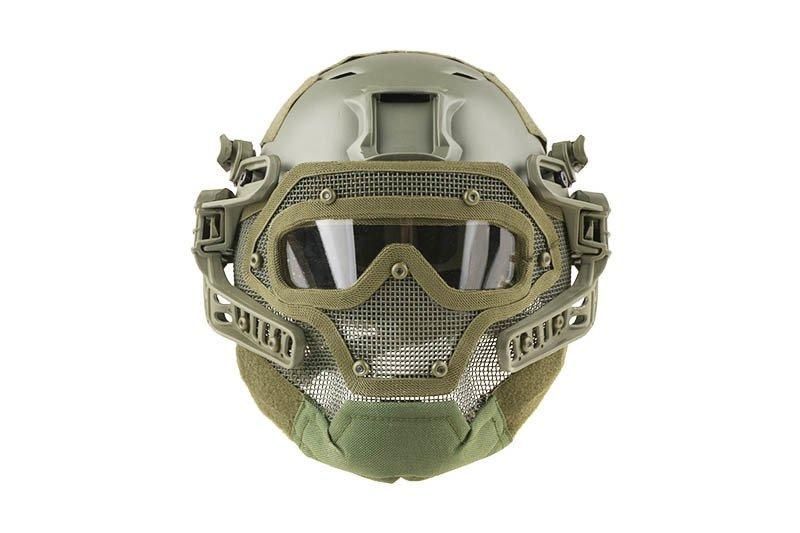 Аналог шолома FAST Gunner (BJ) - Olive Drab [Ultimate Tactical] (для страйкболу) UTT-21-017169 фото