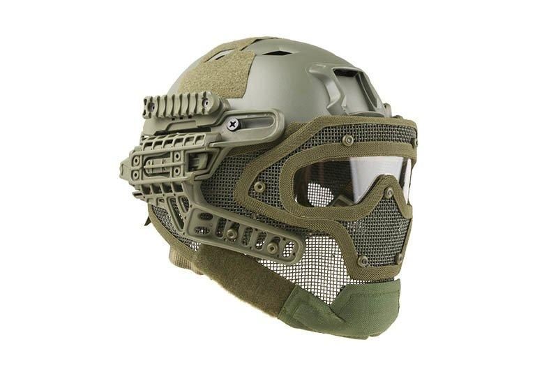 Аналог шолома FAST Gunner (BJ) - Olive Drab [Ultimate Tactical] (для страйкболу) UTT-21-017169 фото