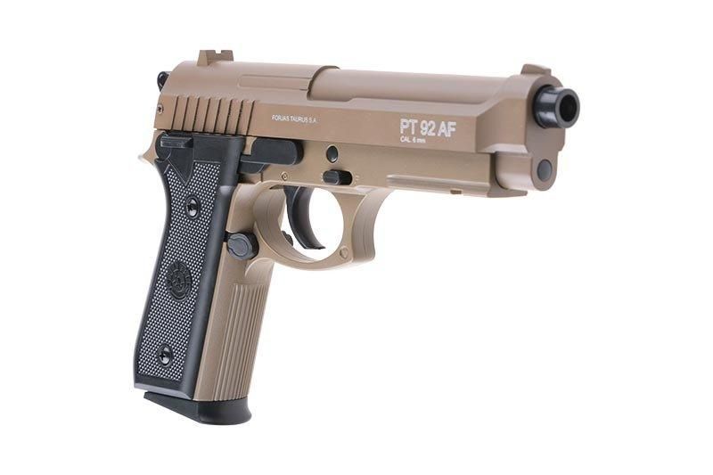 Спринговый пистолет TAURUS PT92 - tan [CyberGun] (для страйкбола) CYB-03-019930 фото