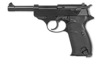 WE - P38 L Pistol airsoft - Black - Full Metal (для страйкбола) 15163 фото