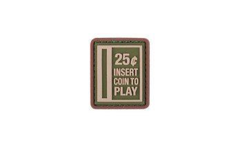 101 Inc. - 3D Patch - Insert Coin to Play - Green - 444130-7148 (для страйкбола) 18970 фото