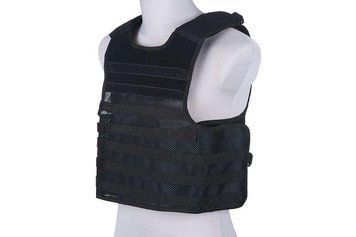 Легкий сітковий Plate Carrier - BLACK [GFC Tactical] (для страйкболу) GFT-18-023969 фото