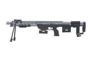 Страйкбольный аналог karabinu snajperskiego DSR-1 - czarno-srebrna [ARES] (для страйкболу) ARE-02-022038 фото