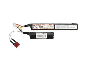 Аккумулятор Li-ion 2600mAh 11.1V 15C T-connect [IPower] (для страйкбола) IP-2600-11.1V-SPLIT-TC фото