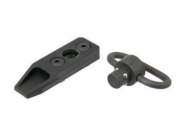 Быстросъемный узел с антабкой для переднего цевья в системе Key-Mod - Black BD9081A фото