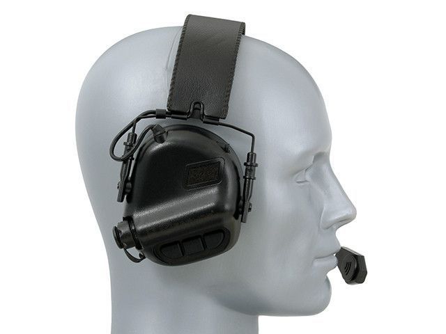 M32 Aktywne ochronniki słuch z mikrofonem - BK [EARMOR] (для страйкбола) M32-BK1 фото