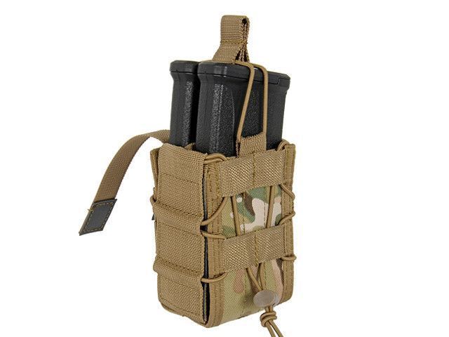 Быстрый двойной подсумок MOLLE для магазинов - Multicam [8FIELDS] M51613223-CP фото