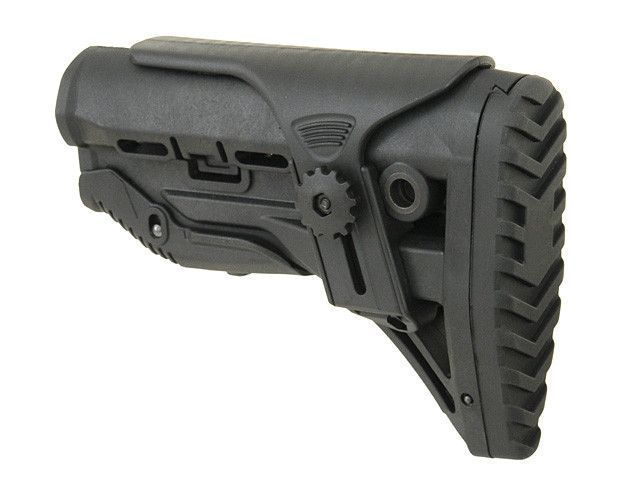Приклад с регулируемым подщечником для M4/M16 - Black [Big Dragon]&nbsp;(для страйкбола) BD0165A фото