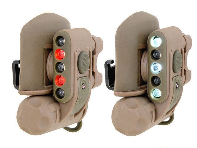 Kompaktowe oświetlenie LED GEN 2 do hełmu/kasku - Black [Element] (для страйкбола) EX029-BK фото