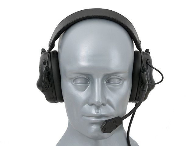 M32 Aktywne ochronniki słuch z mikrofonem - BK [EARMOR] (для страйкбола) M32-BK1 фото